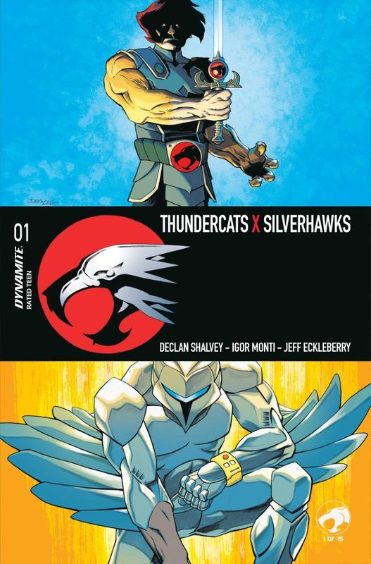 THUNDERCATS X SILVERHAWKS #1 CVR A DECLAN SHALVEY DYNAMITE COMICS (15th April 2026) THUNDERCATS X SILVERHAWKS #1 CVR A DECLAN SHALVEY DYNAMITE COMICS (15th April 2026)