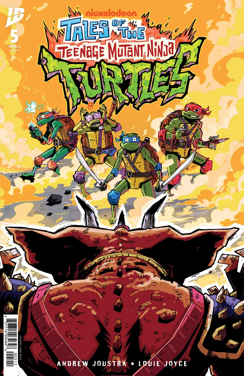 TALES OF THE TMNT #5 CVR A JOYCE IDW COMICS (15th April 2026)