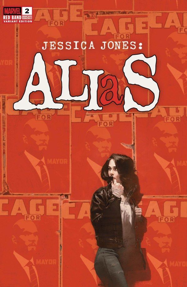 ALIAS RED BAND #2 CVR C MARC ASPINALL VAR MARVEL COMICS (15th April 2026) ALIAS RED BAND #2 CVR C MARC ASPINALL VAR MARVEL COMICS (15th April 2026)