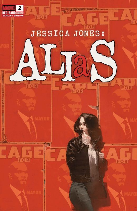 ALIAS RED BAND #2 CVR C MARC ASPINALL VAR MARVEL COMICS (15th April 2026) ALIAS RED BAND #2 CVR C MARC ASPINALL VAR MARVEL COMICS (15th April 2026)