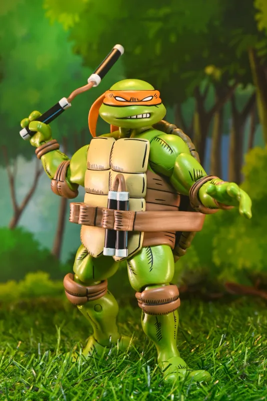 ***PRE ORDER*** NECA 7" Teenage Mutant Ninja Turtles x Usagi Yojimbo - Ultimate Michelangelo Action Figure