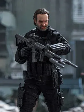 **PRE ORDER** HIYA TOYS: The Walking Dead: The Ones Who Lived Exquisite Super Series Rick Grimes 1/12 Scale Exclusive Action Figure **PRE ORDER** HIYA TOYS: The Walking Dead: The Ones Who Lived Exquisite Super Series Rick Grimes 1/12 Scale Exclusive Action Figure