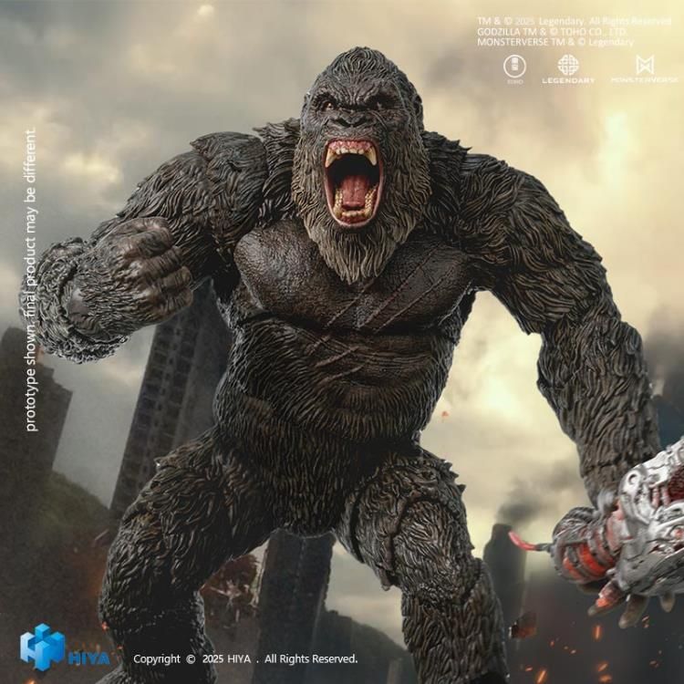 **PRE ORDER** HIYA Toys Godzilla vs. Kong (2021) King Kong (Ver. 2.0) Action Figure **PRE ORDER** HIYA Toys Godzilla vs. Kong (2021) King Kong (Ver. 2.0) Action Figure