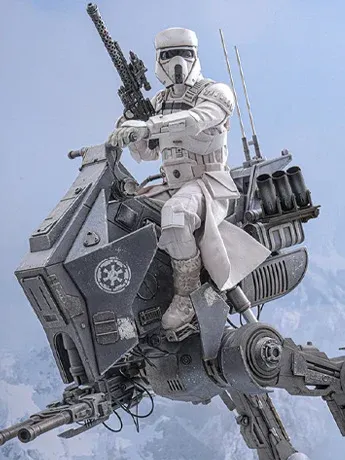***PRE ORDER*** Hot Toys 1/6 The Mandalorian and Grogu -Imperial Remnant AT-RT Driver and AT-RT