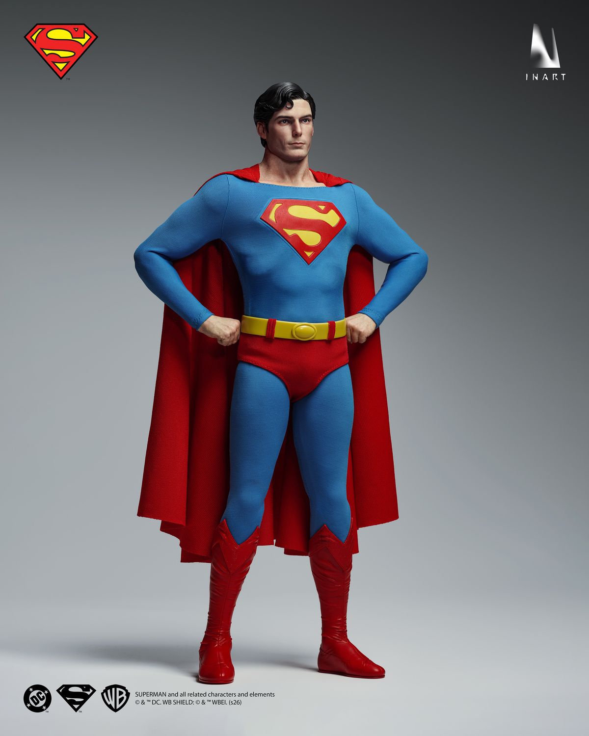 ***PRE-ORDER*** QUEEN STUDIOS INART Superman (1978) – 1/6 Superman Collectible Figure Standard Version ***PRE-ORDER*** QUEEN STUDIOS INART Superman (1978) – 1/6 Superman Collectible Figure Standard Version