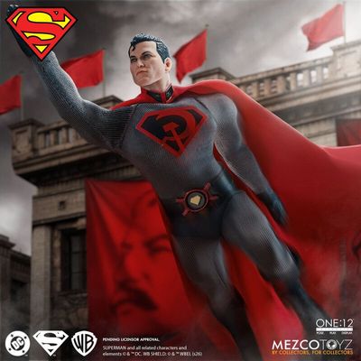 **PRE ORDER** MEZCO ONE:12 COLLECTIVE DC Superman - Red Son Edition