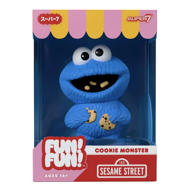 Super7 Fun! Fun! Sesame Street Wave 2 Cookie Monster
