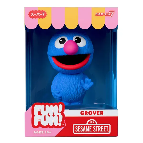 Super7 Fun! Fun! Sesame Street Wave 1 Grover Super7 Fun! Fun! Sesame Street Wave 1 Grover