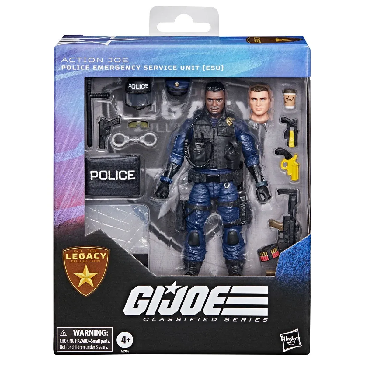 GI JOE Classified Series 6 GI JOE Classified Series 6" Deluxe Legacy Collection Police Emergency Service Unit (ESU)