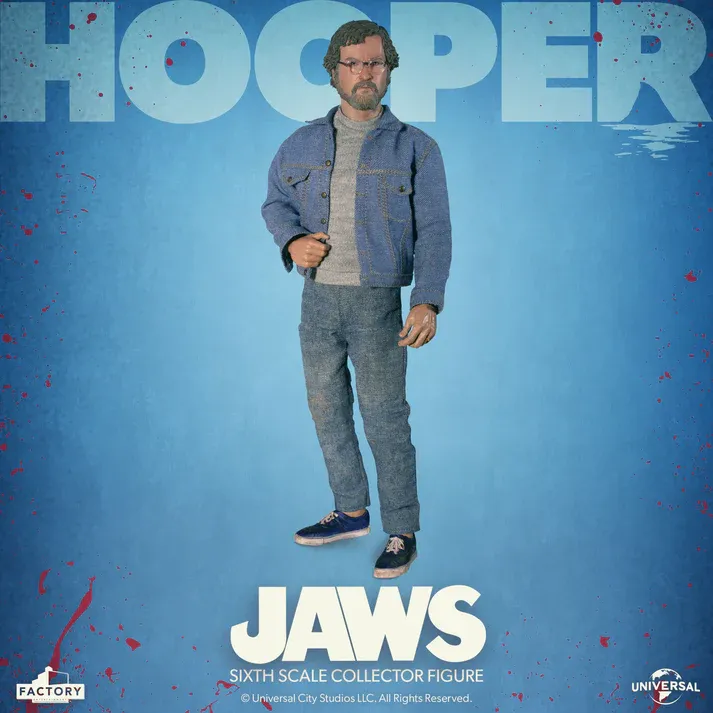 ***PRE ORDER*** Factory Entertainment One Sixth Scale Jaws Hooper Figure