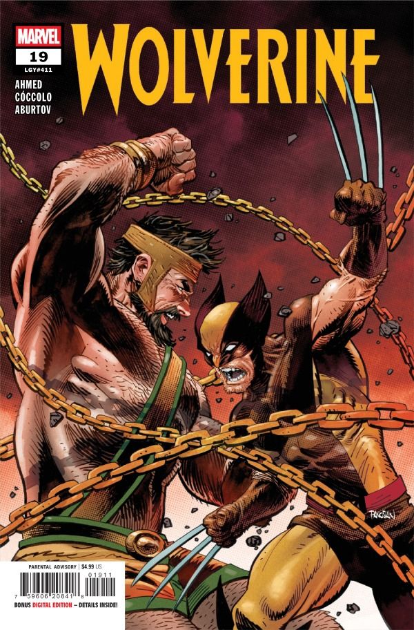 WOLVERINE #19 CVR A DAN PANOSIAN MARVEL COMICS (22nd April 2026)