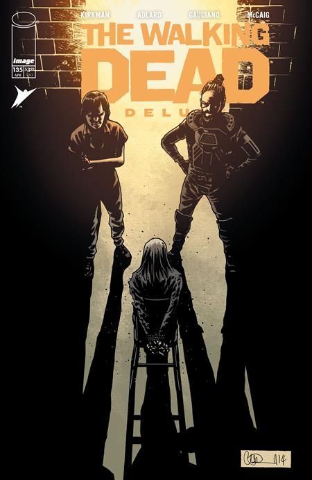WALKING DEAD DELUXE #135 CVR B CHARLIE ADLARD VAR IMAGE COMICS (22nd April 2026)