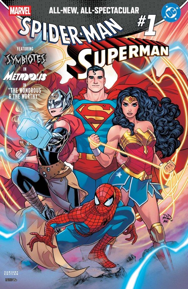 MARVEL DC SPIDER-MAN SUPERMAN #1 CVR L DAUTERMAN VAR MARVEL COMICS (22nd April 2026)