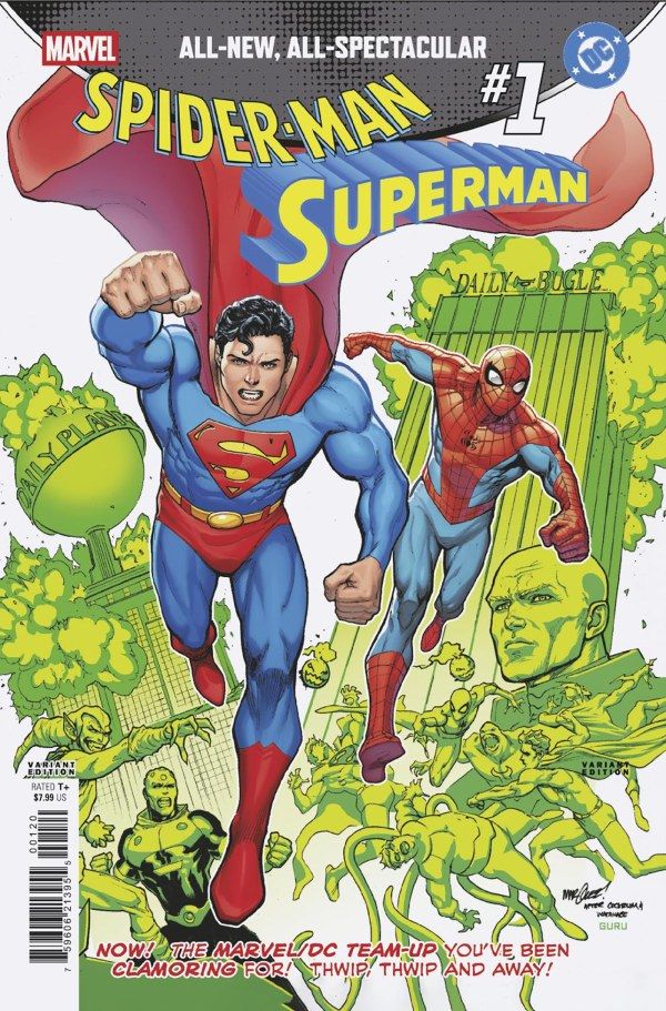 MARVEL DC SPIDER-MAN SUPERMAN #1 CVR E MARQUEZ HOMAGE VAR MARVEL COMICS (22nd April 2026)