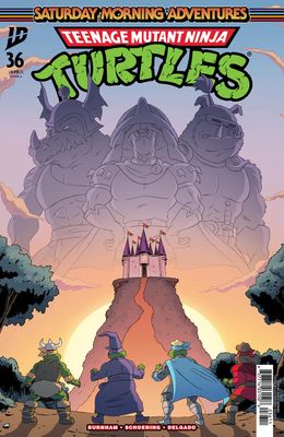 TMNT SATURDAY MORNING ADVENTURES #36 CVR A DAN SCHOENING IDW COMICS (22nd April 2026)