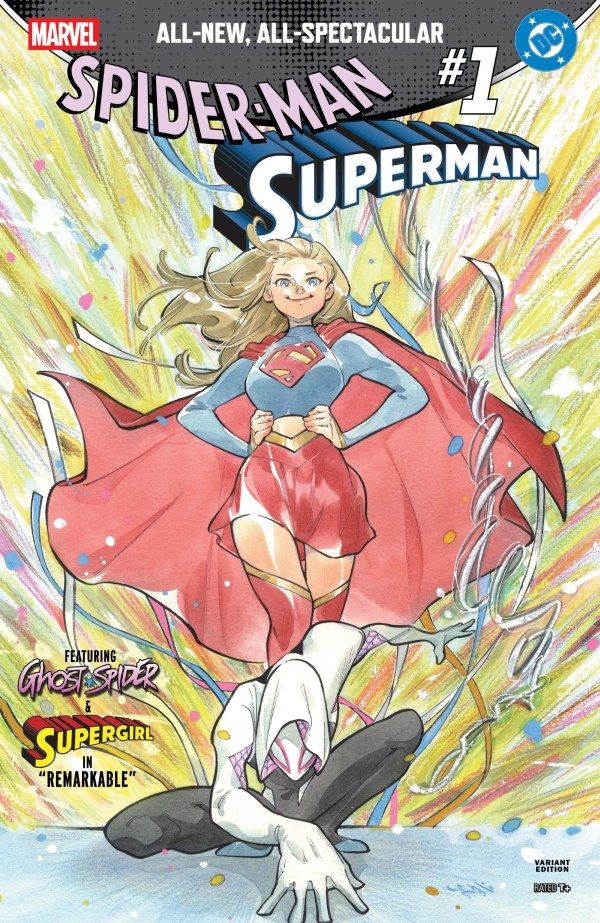 MARVEL DC SPIDER-MAN SUPERMAN #1 CVR R PEACH MOMOKO VAR MARVEL COMICS (22nd April 2026)