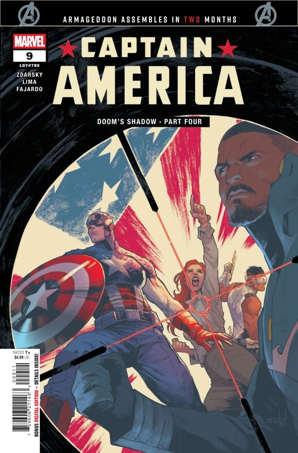 CAPTAIN AMERICA #9 CVR A VALERIO SCHITI MARVEL COMICS (22nd April 2026)