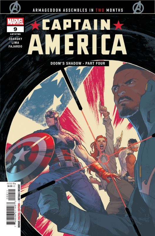 CAPTAIN AMERICA #9 CVR A VALERIO SCHITI MARVEL COMICS (22nd April 2026)