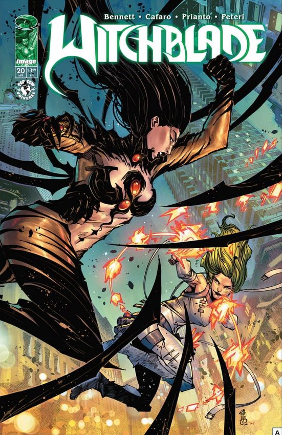 WITCHBLADE #20 CVR A GUISEPPE CAFARO & ARIF PRIANTO IMAGE COMICS (22nd April 2026)