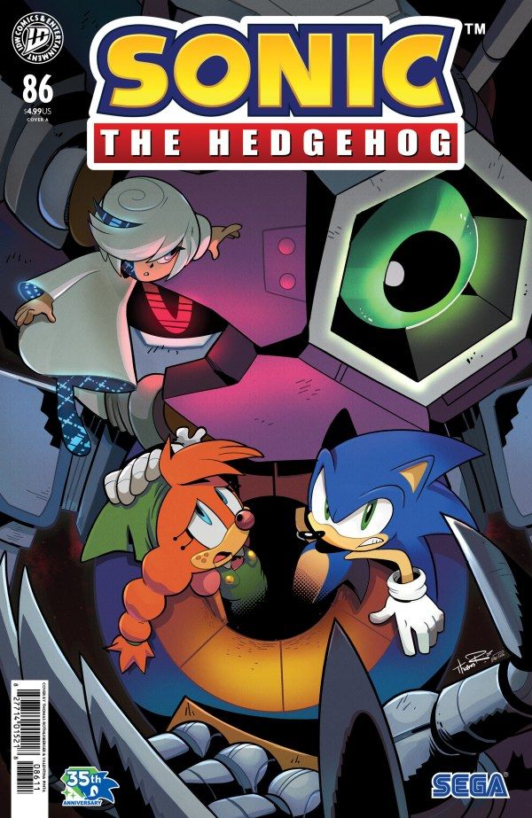 SONIC THE HEDGEHOG #86 CVR A THOMAS ROTHLISBERGER IDW COMICS (22nd April 2026)