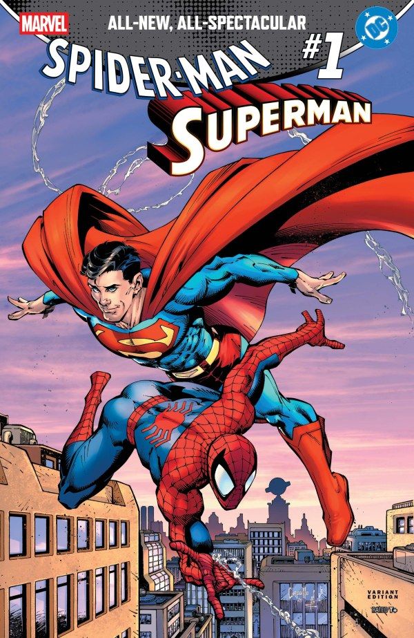 MARVEL DC SPIDER-MAN SUPERMAN #1 CVR J GREG CAPULLO VAR MARVEL COMICS (22nd April 2026)