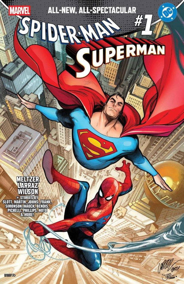 MARVEL DC SPIDER-MAN SUPERMAN #1 CVR A PEPE LARRAZ MARVEL COMICS (22nd April 2026)