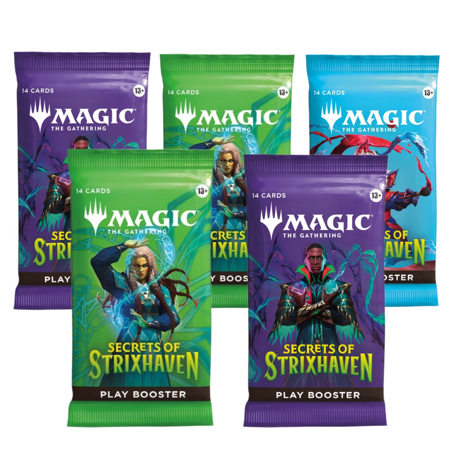 Magic the Gathering: Secrets of Strixhaven 5x Play Booster