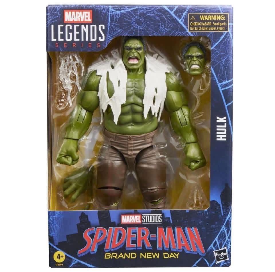 ***PRE ORDER*** Marvel Legends Series Hulk, Spider Man: Brand New Day Deluxe Action Figure
