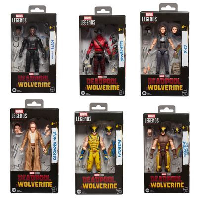 Marvel Legends 6" Marvel Studios' Deadpool & Wolverine Action Figure Set