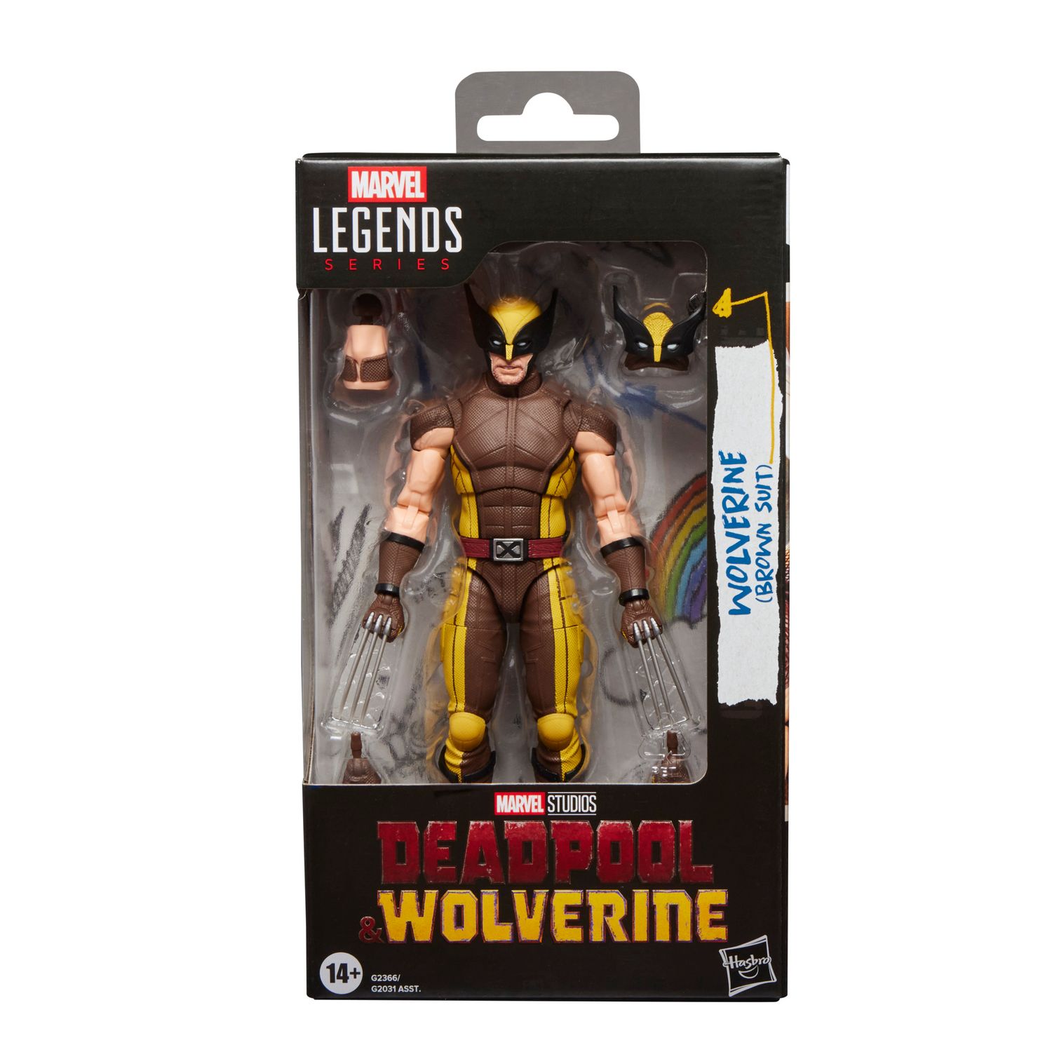 Marvel Legends 6 Marvel Legends 6" Marvel Studios' Deadpool & Wolverine Wolverine Brown Suit Action Figure