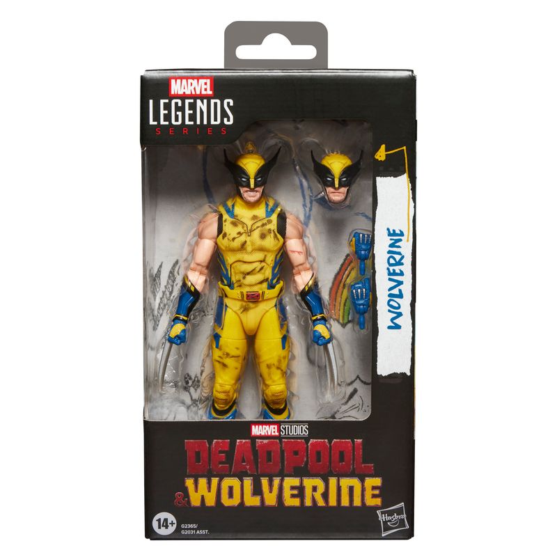 Marvel Legends 6 Marvel Legends 6" Marvel Studios' Deadpool & Wolverine Wolverine Sleeveless Action Figure