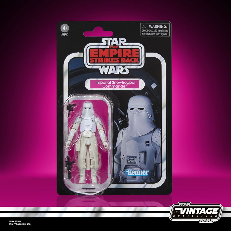 Star Wars The Vintage Collection 3.75 Star Wars The Vintage Collection 3.75" Imperial Snowtrooper Commander Action Figure