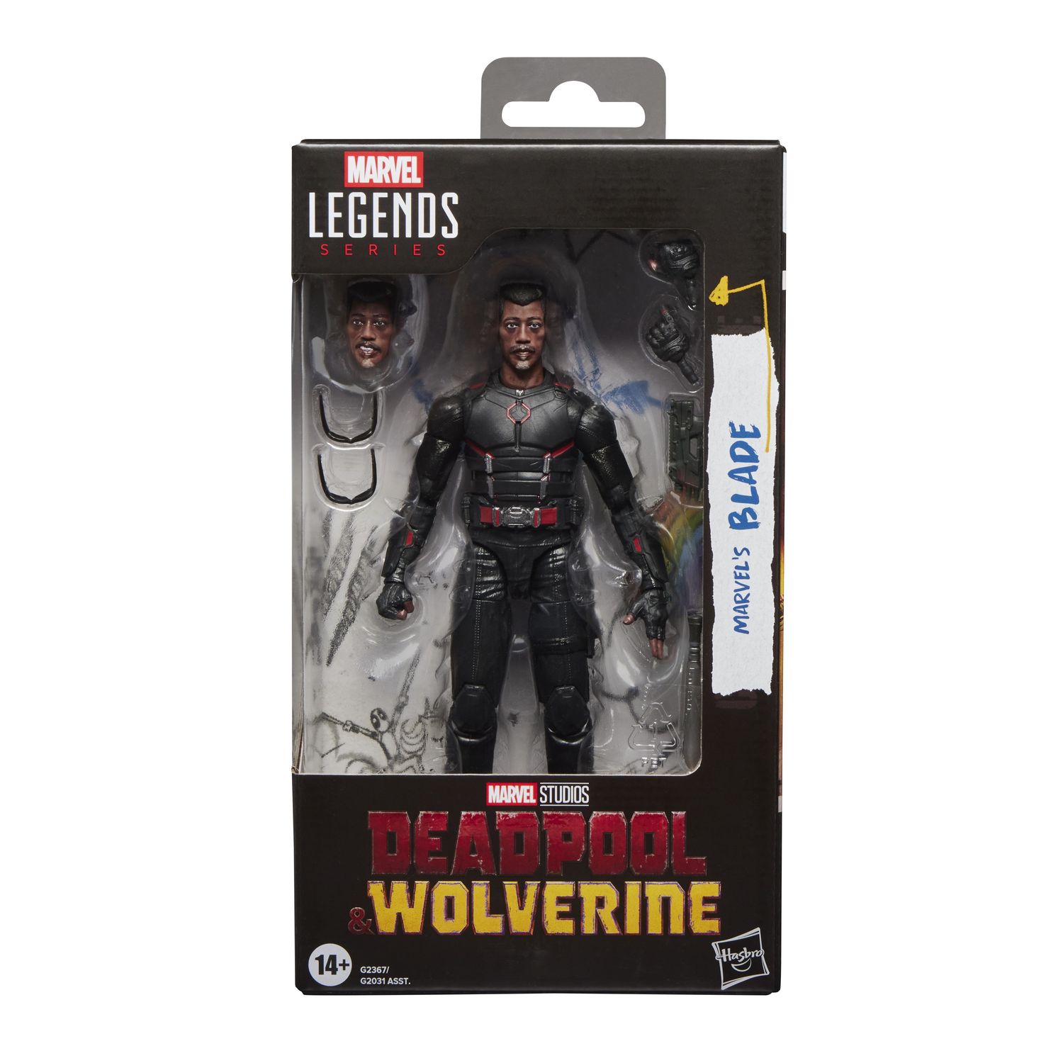 Marvel Legends 6 Marvel Legends 6" Marvel Studios' Deadpool & Wolverine Marvel's Blade Action Figure