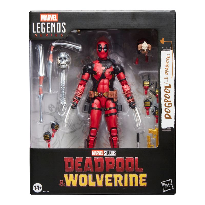 Marvel Legends Movie 6 Marvel Legends Movie 6" Series Dogpool and Deadpool 6" Action Figures