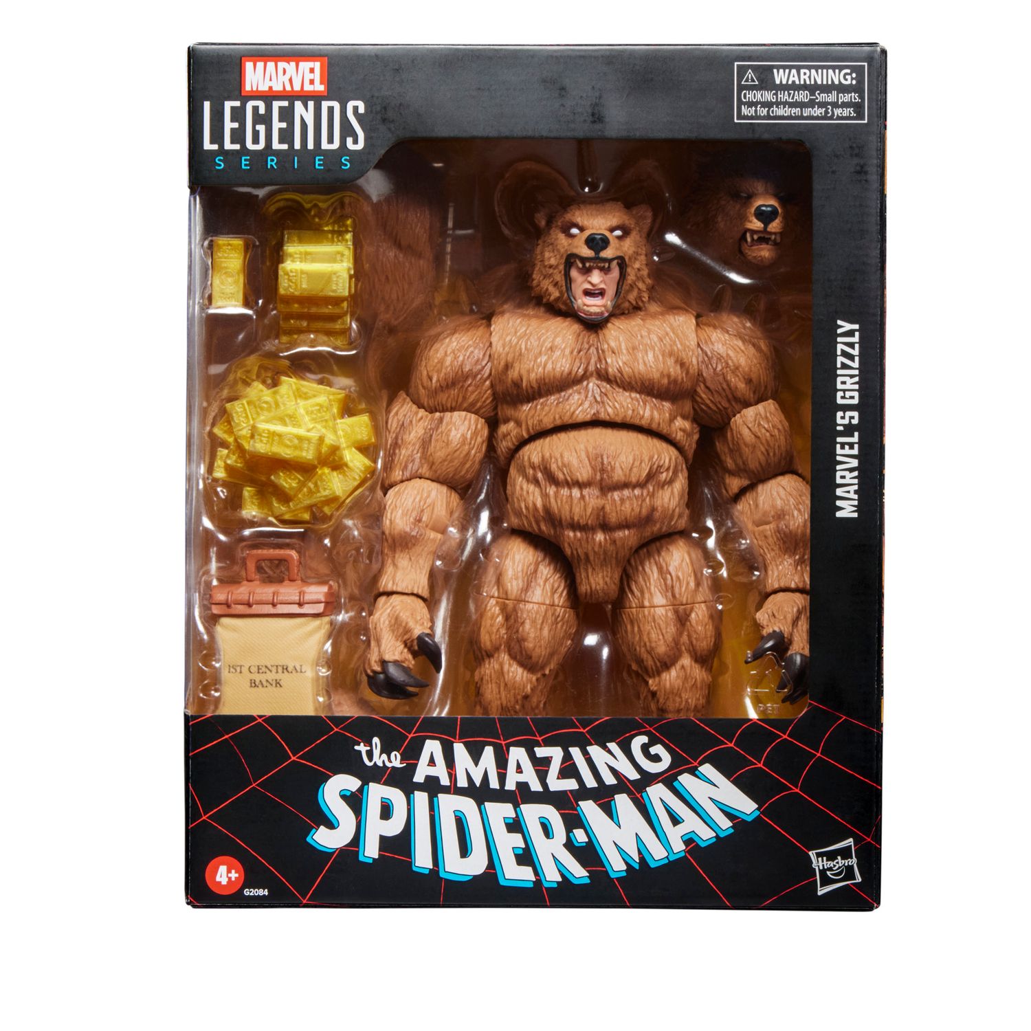 Marvel Legends Series Marvel’s Grizzly Spider-Man Comics Action Figure
