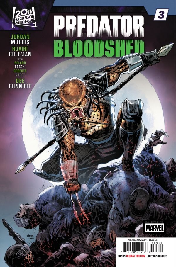 PREDATOR BLOODSHED #3 CVR A KEN LASHLEY MARVEL COMICS (29th April 2026)