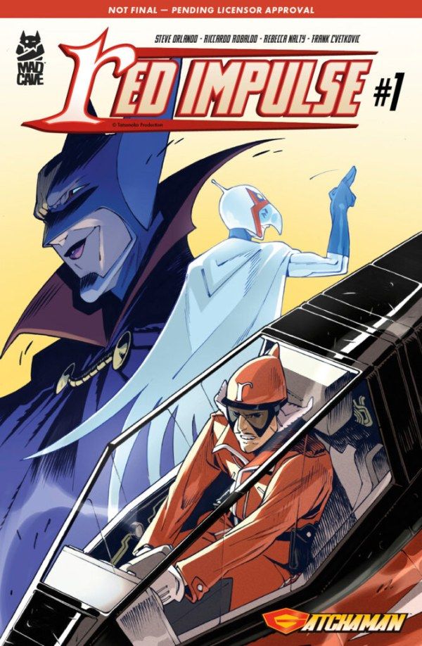 GATCHAMAN RED IMPULSE #1 CVR A RICCARDO ROBALDO MAD CAVE STUDIOS (29th April 2026)