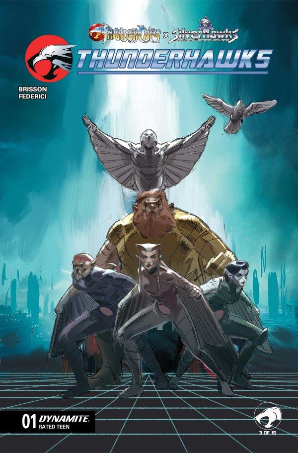 THUNDERCATS X SILVERHAWKS: THUNDERHAWKS #1 CVR C MARCO FAILLA VAR DYNAMITE COMICS (29th April 2026)