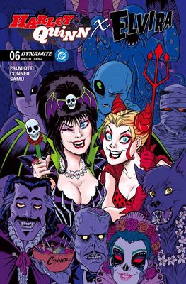 HARLEY QUINN X ELVIRA #6 CVR A AMANDA CONNER PARTY DYNAMITE COMICS (29th April 2026)