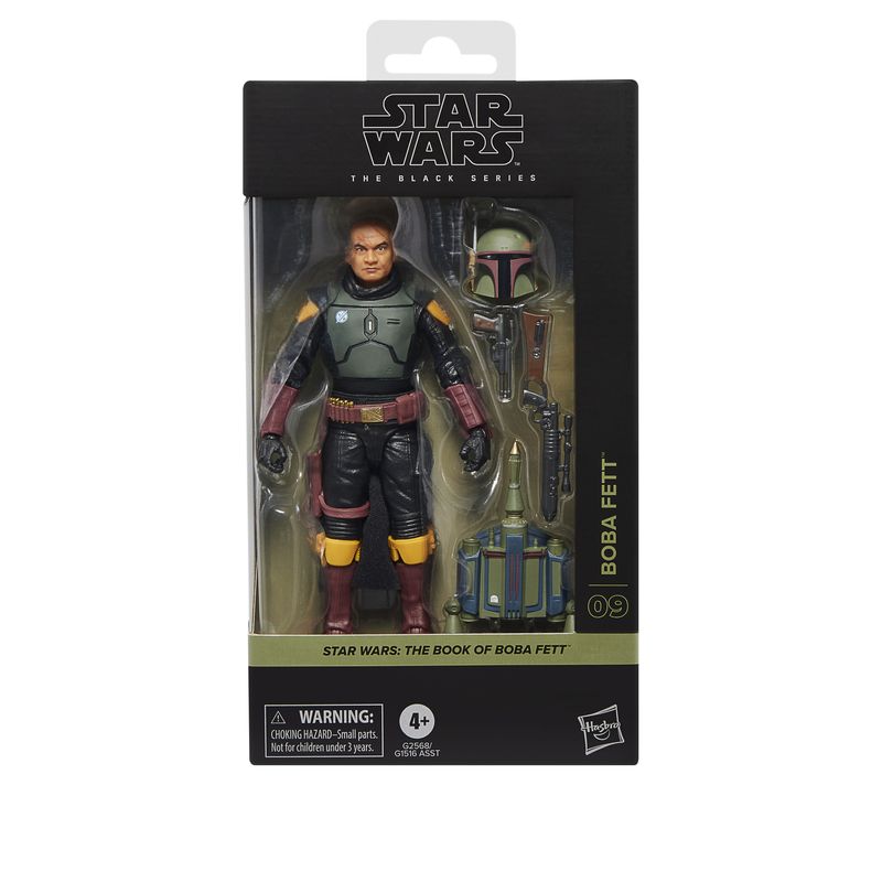 Star Wars The Black Series 6 Star Wars The Black Series 6" Boba Fett Action Figure (Book of Boba Fett)