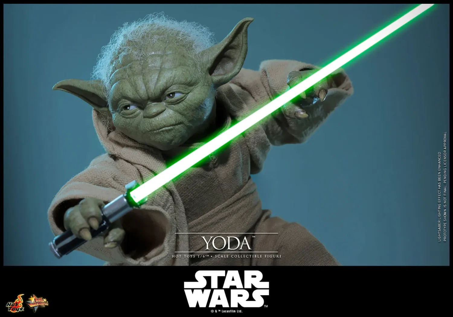 PRE ORDER** Hot Toys Star Wars Revenge of the Sith 1/6 Yoda