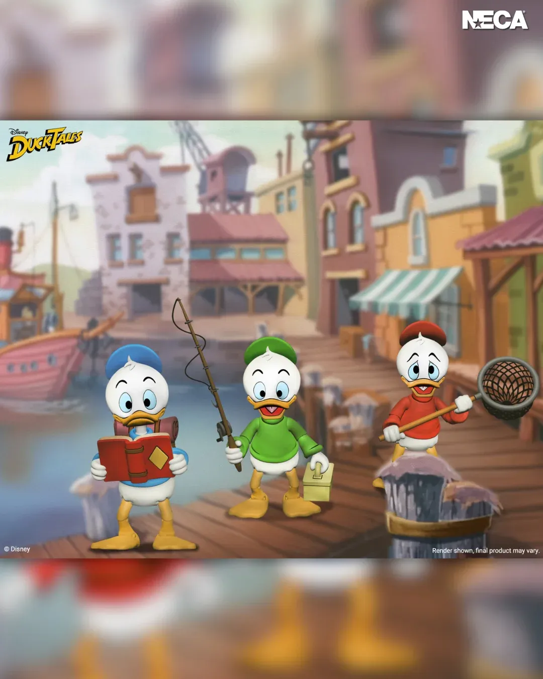 ***PRE-ORDER*** NECA Disney’s DuckTales - Ultimate 7" Scale Huey, Dewey, and Louie Action Figure 3-Pack