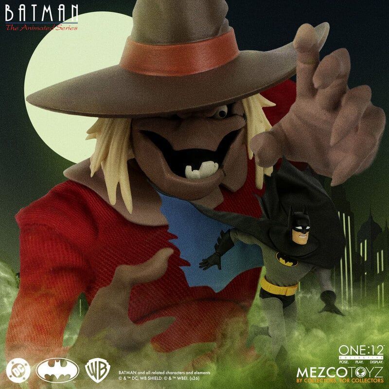**PRE ORDER** MEZCO ONE:12 COLLECTIVE DC Universe Batman: The Animated Series - Scarecrow