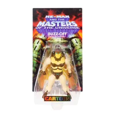 **PRE ORDER**Masters of the Universe Origins Buzz Off 200X (Cartoon Collection) Action Figure (VARIED EU/US CARD)