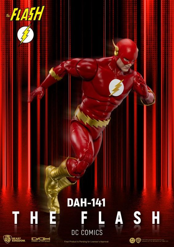 Beast Kingdom DC Dynamic 8ction Heroes DAH-141 The Flash Action Figure Beast Kingdom DC Dynamic 8ction Heroes DAH-141 The Flash Action Figure