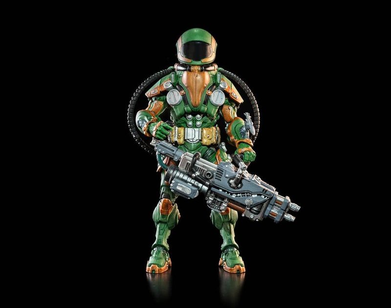 Cosmic Legions Action figure T.U.5.C.C. Heavy Gunner