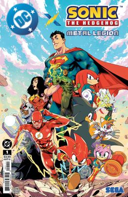 DC X SONIC THE HEDGEHOG METAL LEGION #1 CVR A PABLO COLLAR DC COMICS (6th May 2026)