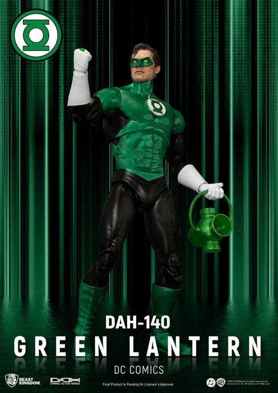 Beast Kingdom DC Dynamic 8ction Heroes DAH-140 Green Lantern Action Figure Beast Kingdom DC Dynamic 8ction Heroes DAH-140 Green Lantern Action Figure