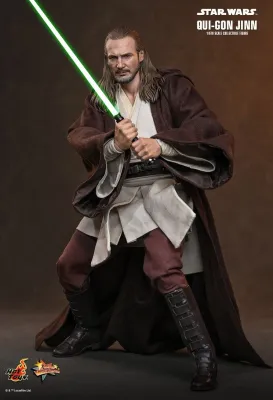**PRE ORDER** Hot Toys 1/6th Scale Star Wars The Phantom Menace Qui-Gon Jinn **PRE ORDER** Hot Toys 1/6th Scale Star Wars The Phantom Menace Qui-Gon Jinn