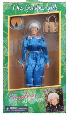 NECA The Golden Girls Sophia Petrillo 8 NECA The Golden Girls Sophia Petrillo 8" Clothed Action Figure